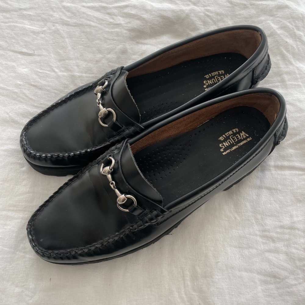 G.H. Bass & Co Weejun 90 Lianna Snaffle Flatform Loafers Size 39